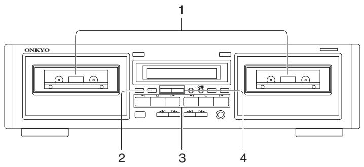 ONKYO TA-RW255S - Remarques: - 1