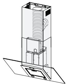 ELECTROLUX EFC90990X - Version évacuation extérieure - 2