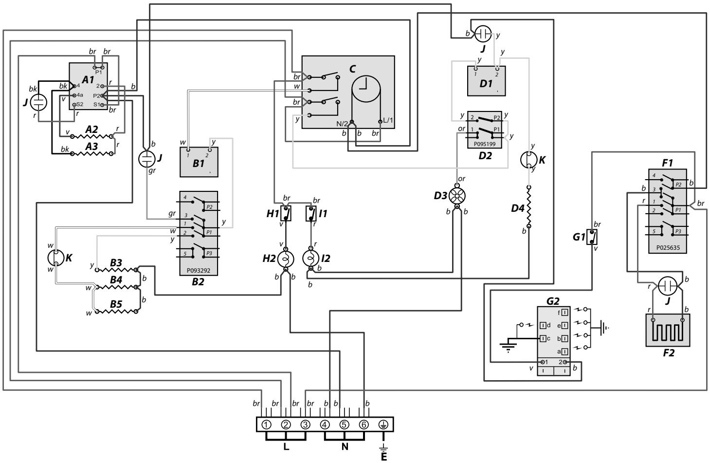 FALCON ARL110DFFCY/C-EU - Schémas de câblage - 1