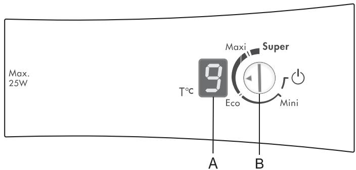 DE DIETRICH DRS13327 - Bandeaux de commandes - Appareils avec régulation électronique - 2