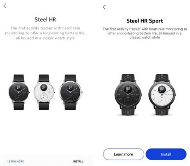 WITHINGS Steel HR Sport - Touchez Installer. - 1