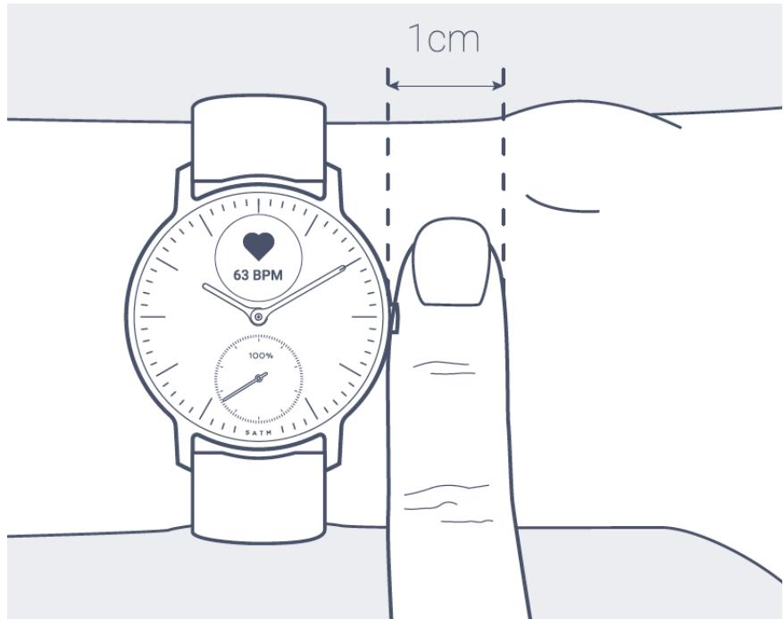 WITHINGS Steel HR Sport - Porter ma montre - 1