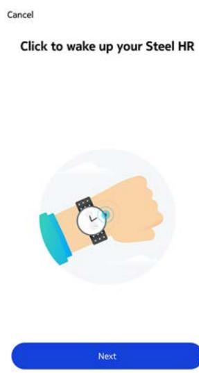 WITHINGS Steel HR Sport - J'ai déjà un compte Health Mate - 5