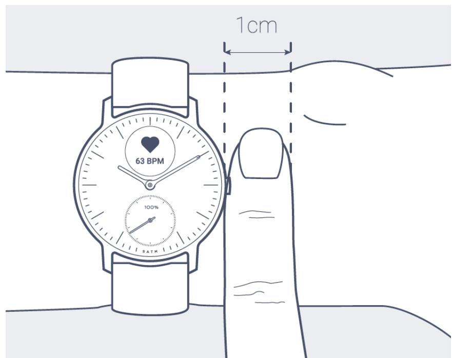 WITHINGS Steel HR Sport - Porter ma montre - 1