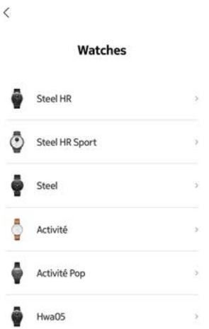 WITHINGS Steel HR Sport - J'ai déjà un compte Health Mate - 3
