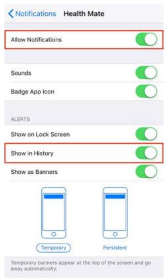WITHINGS Steel HR Sport - Remarque à l'intention des utilisateurs iOS : - 1