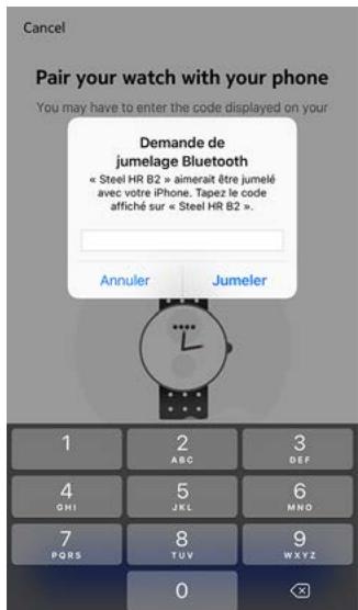 WITHINGS Steel HR Sport - Touchez Installer. - 5