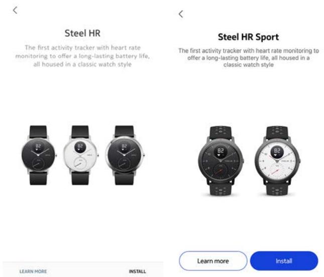 WITHINGS Steel HR Sport - J'ai déjà un compte Health Mate - 4