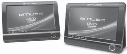 MUSE M-960 CV - Lecteur DVD pour auto avec deux écrans - 1
