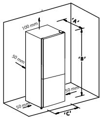 DARTY RCNT375E40ZXBN - Avertissement de porte ouverte - 1