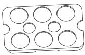 MOULINEX MSDD180WHA - B Partie réfrigérateur - 1