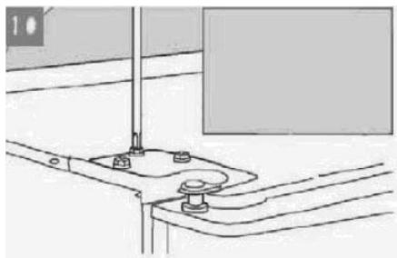 MOULINEX MSDD180WHA - INVERSION DU SENS D'OUVERTURE DE LA PORTE - 10