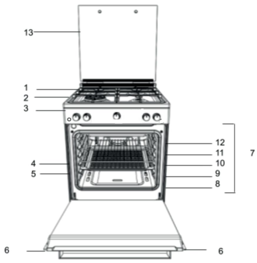 INDESIT 67G1KMW/EN - DICHIARAZIONI DI CONFORMITA - 1