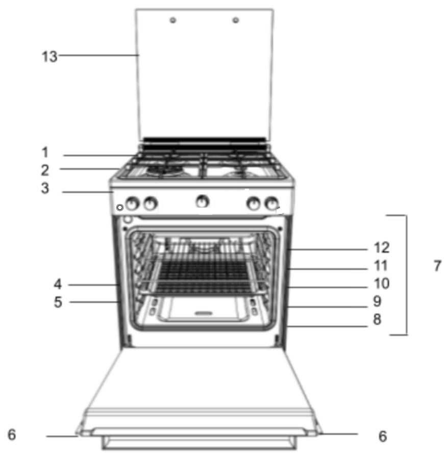 INDESIT 67G1KMW/EN - Déclarations DE CONFORMITE - 1