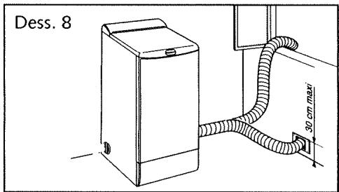 VEDETTE VST 146 BLANC - Soit par un raccordement fixe dans le mur: - 1