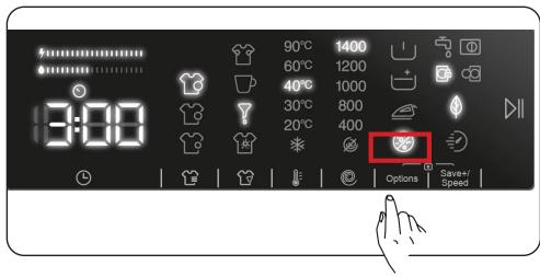 DE DIETRICH DWF484QJ - Fonction auxiliaire anti-allergie. - 1