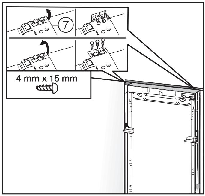 MIELE WT 1602 - Fixer l'appareil dans la niche - 3