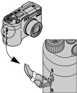 KODAK DC4800 - Fixer la bandoulière - 1