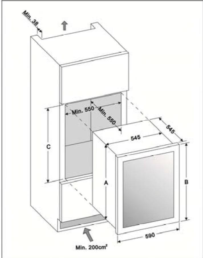 DAKAMARQUE B340 - Encastrement - 2
