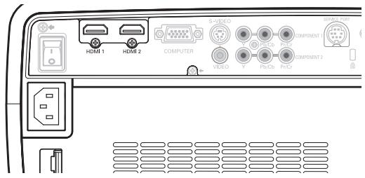 SANYO PLV-Z4000 - HDMI - 2