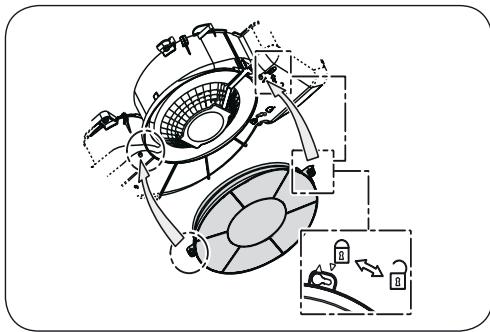 FAURE FHT6132W - Filtre à charbon actif NON lavable - 1