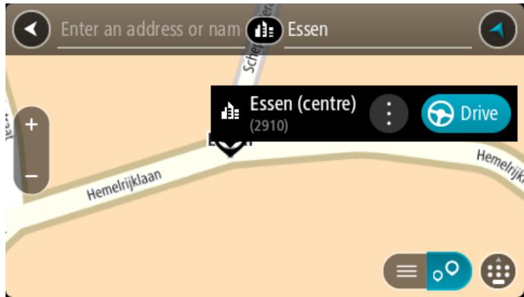 TOMTOM ViA 62 - Planifier un parcours vers un centre-ville - 6