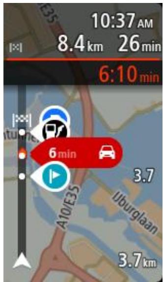 TOMTOM ViA 62 - Afficher l'heure actuelle - 1