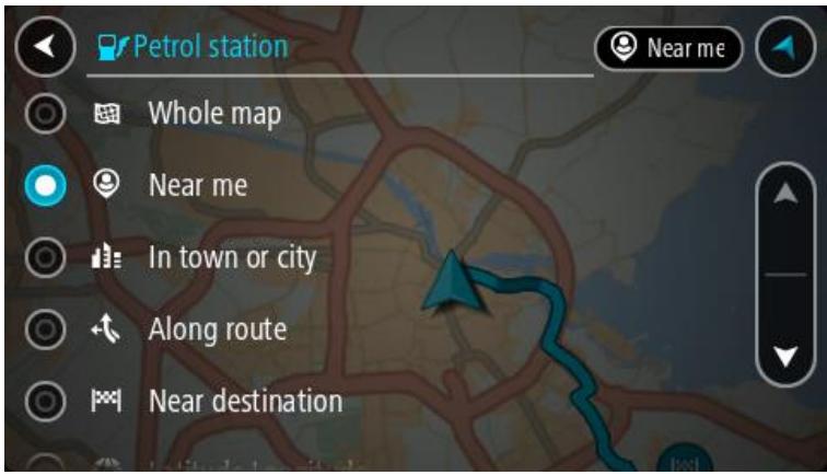 TOMTOM ViA 62 - Sélectionnez Station service. - 5