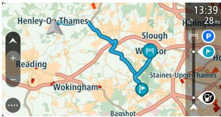 TOMTOM ViA 62 - Naviguer à l'aide d'un parcours enregistré - 2