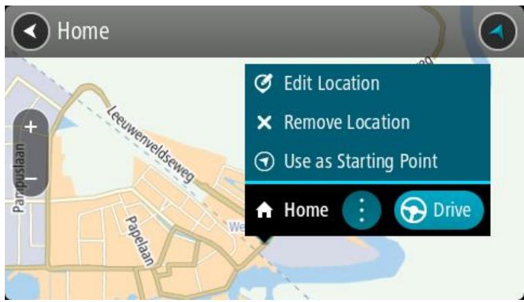 TOMTOM ViA 62 - Modifierer votre domicile à l'aide de Mes destinations - 1