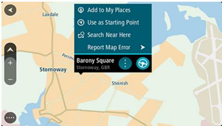 TOMTOM ViA 62 - Créer un rapport de modification de carte - 1