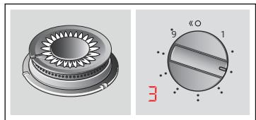 NEFF 23TA29N0 - Éléments de commande et brûleurs - 4