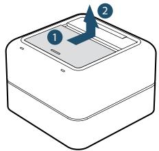 WITHINGS SMART BABY MONITOR - Installer la batterie - 1