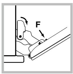 ARISTON FD 97 P ICE - Nettoyage de la porte - 3