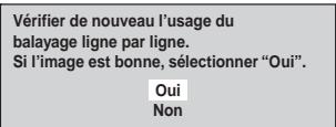 FUNATRE WL6D-M102 - Sélectionnez "Oui" avec [ / ] , puis appuyez sur [ENTER] dans un délié de 15 secondes. - 1