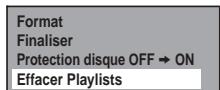 FUNATRE WL6D-M102 - Effacement de toutes les Playlists - 2