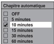 FUNATRE WL6D-M102 - Réglage du chapitrage automatique - 4