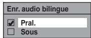 FUNATRE WL6D-M102 - Réglage de l'enregistrement audio bilingue - 2