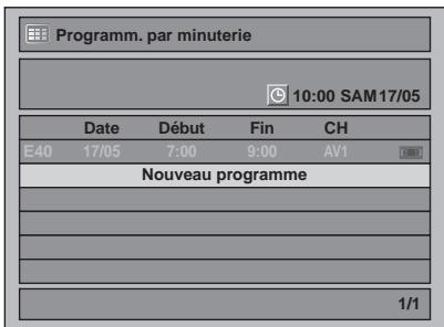 FUNATRE WL6D-M102 - Si l'enregistrement programme ne s'est pas terminé correctement - 1