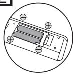 FUNATRE WL6D-M102 - Installation des Piles Dans la Telecommande - 2