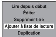 FUNATRE WL6D-M102 - Ajout de titres à une Playlist - 2