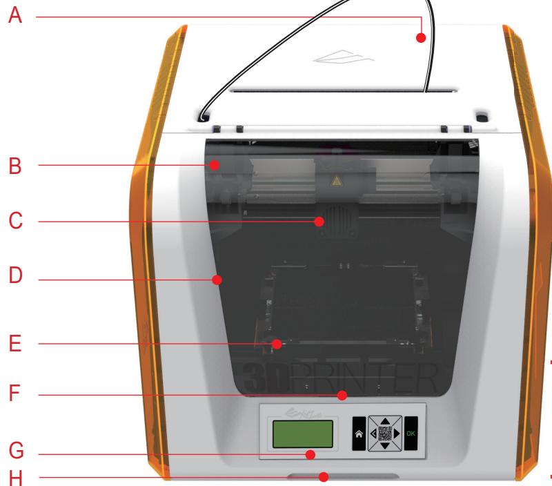 X¥Z PRINTING DA VINCI JUNIOR - Vue d'ensemble du produit - 1