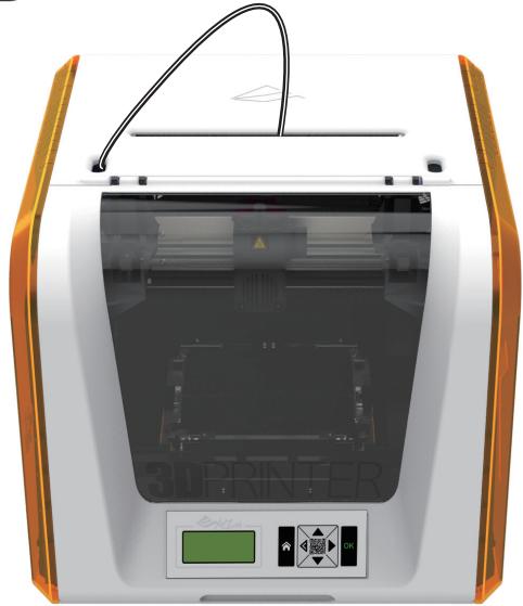 X¥Z PRINTING DA VINCI JUNIOR - Filament here - 1