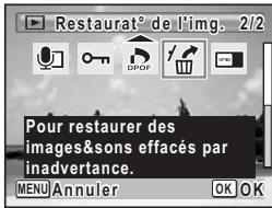 PENTAX M60 - Utilisez le bouton de navigation (▲▼▲▶) pour selectionner (Restaurant de l'img.). - 1