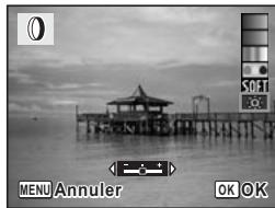 PENTAX M60 - Utilisez le bouton de navigation (▲▶) pour ajuster l'effet. - 1