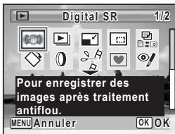 PENTAX M60 - Correction des bougés de l'appareil avec Digital SR - 1