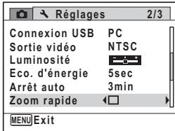 PENTAX M60 - Activez (Oui) ou désactivez - 1