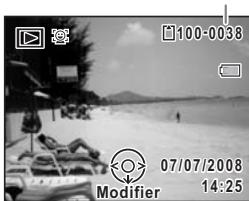 PENTAX M60 - Appuyez sur le bouton l après avoir pris une photo. - 1