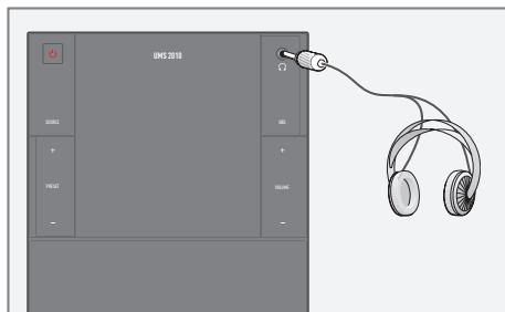 GRUNDIG UMS 2010 - Branchement des casques - 1