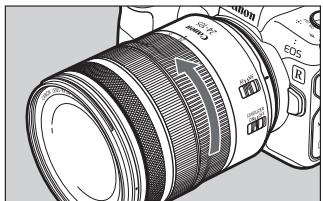 CANON RF 24-105 MM F4L IS USM - Fixer la bague de zoom - 2
